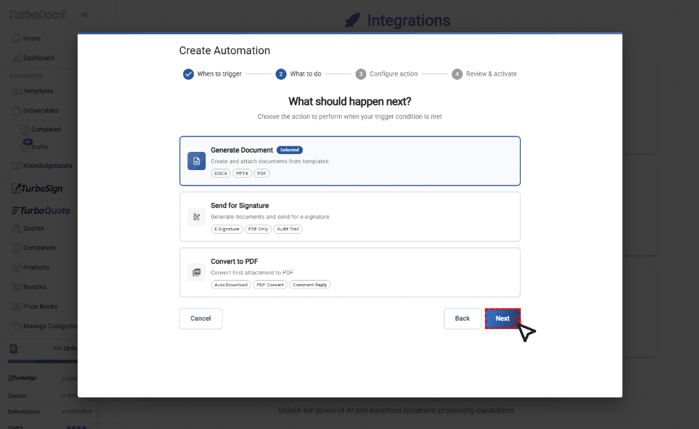Browse Document Templates