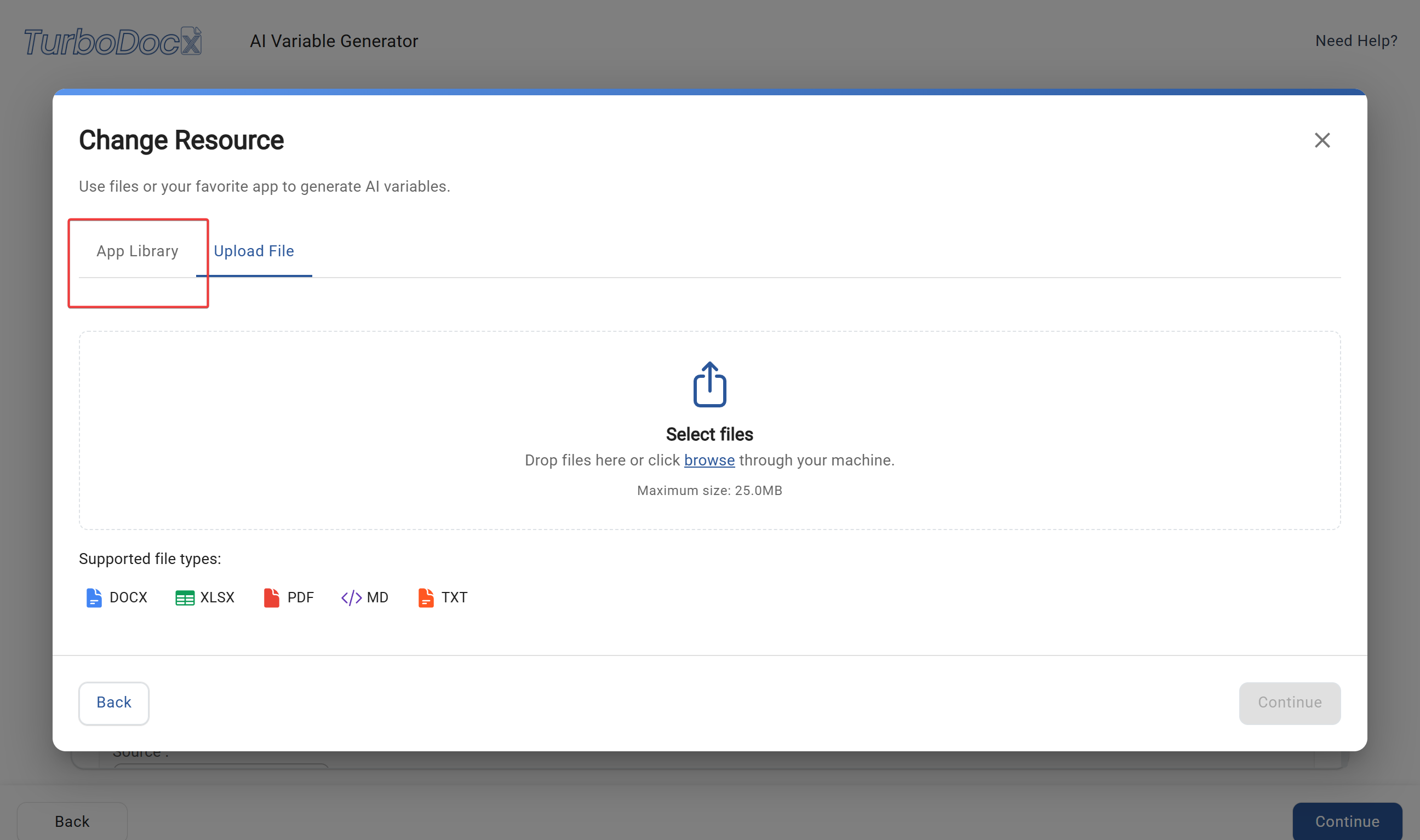 App Library