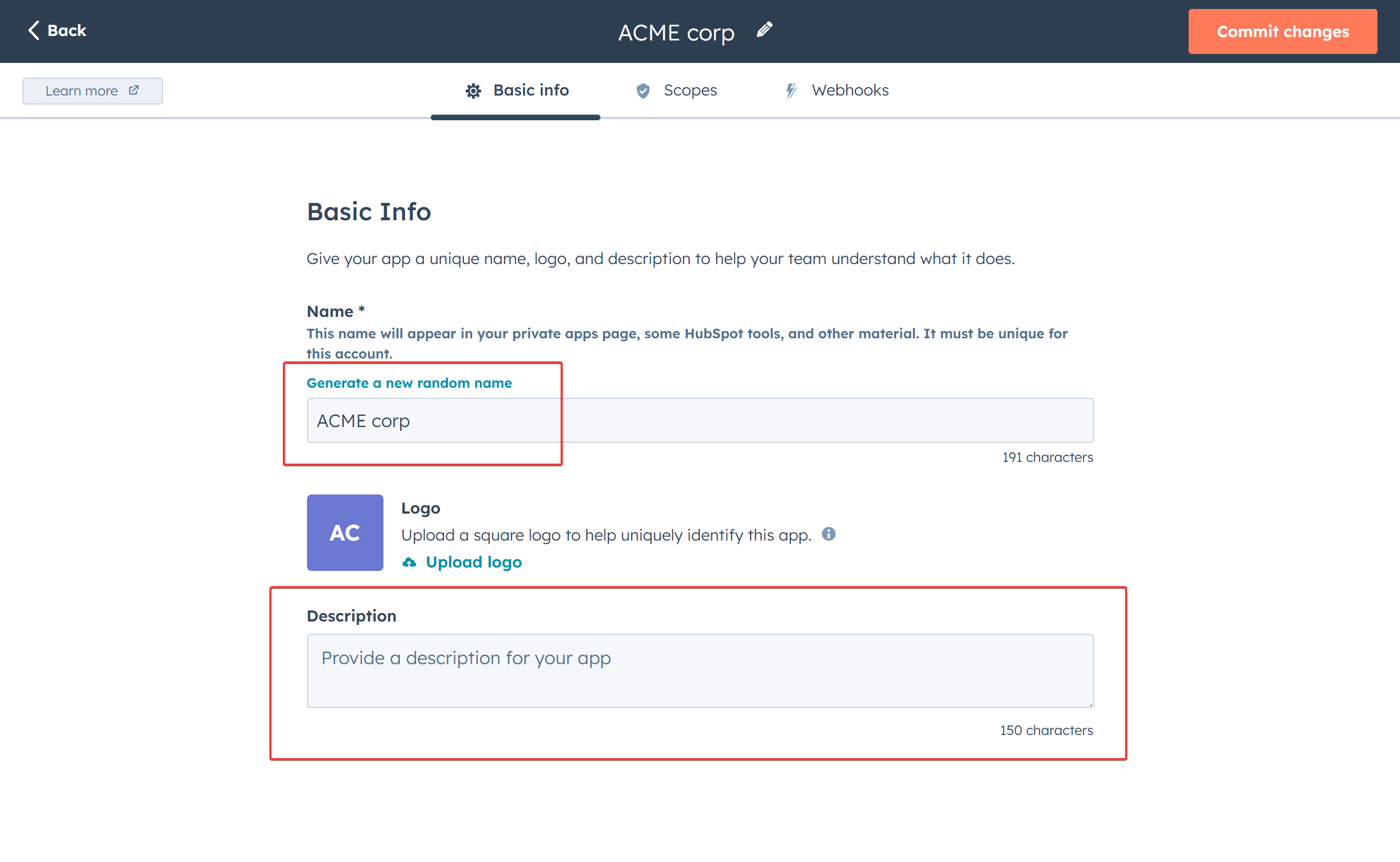 App Basic Info