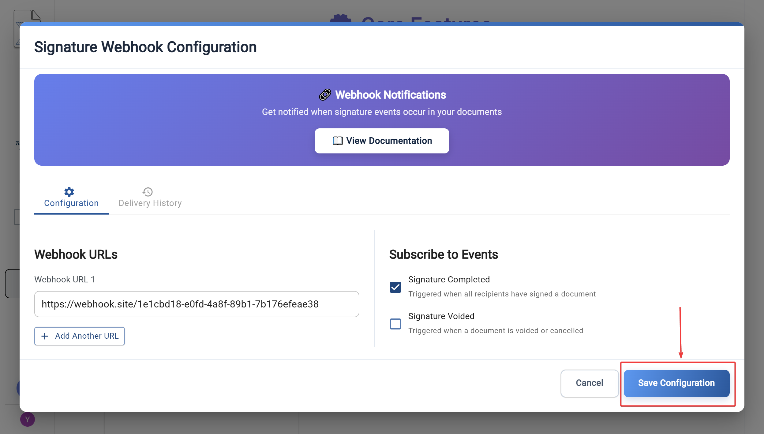 Get It Signed button on TurboDocx homepage