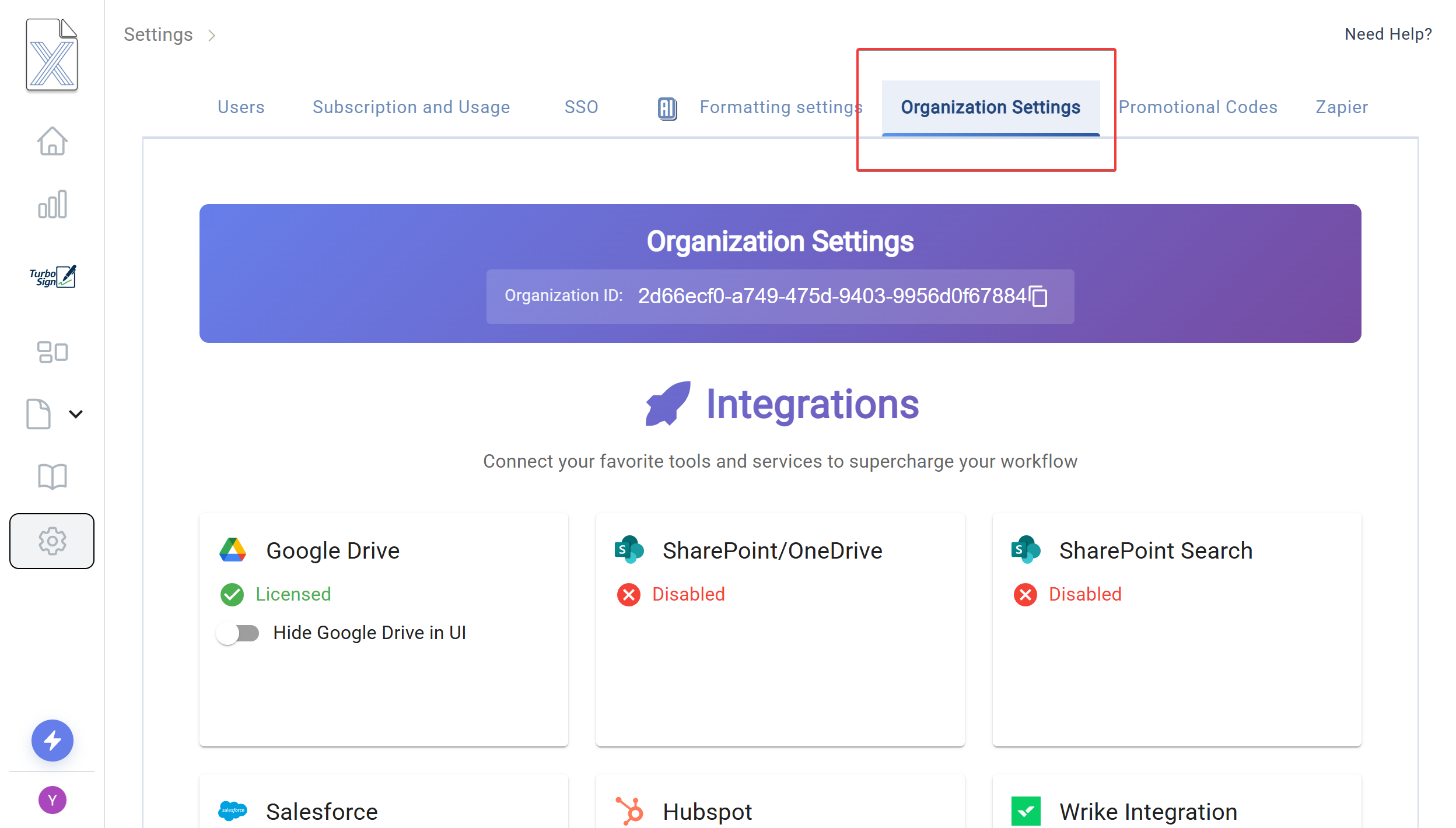 Get It Signed button on TurboDocx homepage