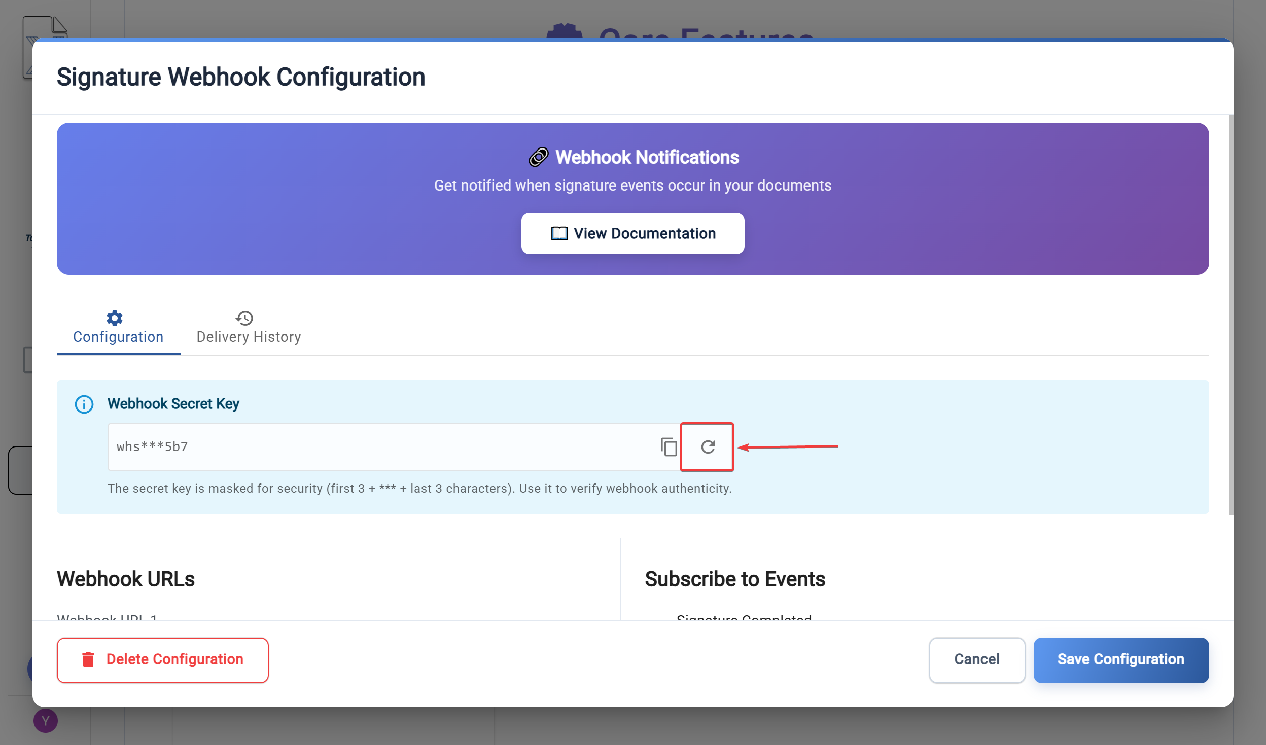 Get It Signed button on TurboDocx homepage