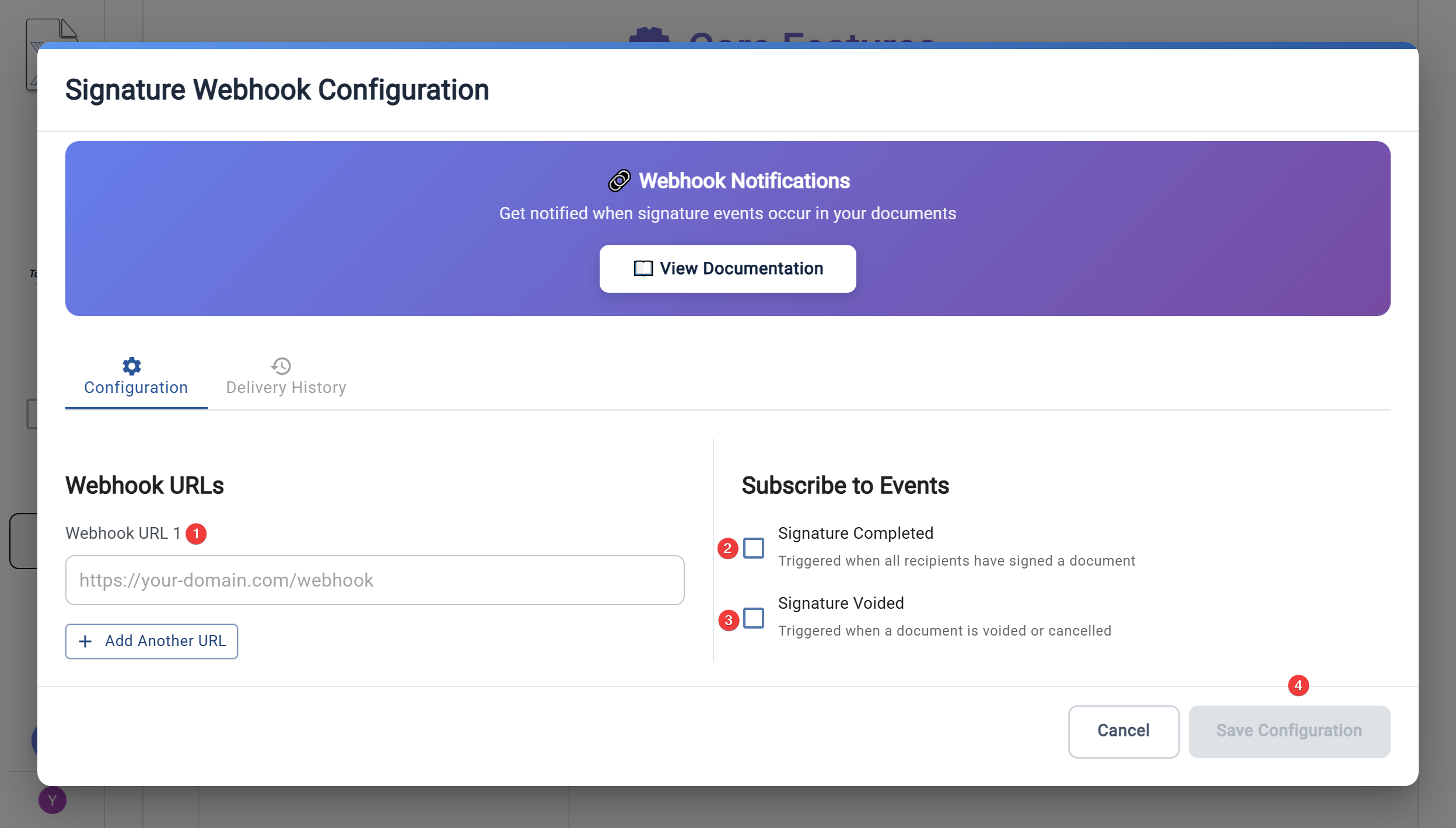 Get It Signed button on TurboDocx homepage